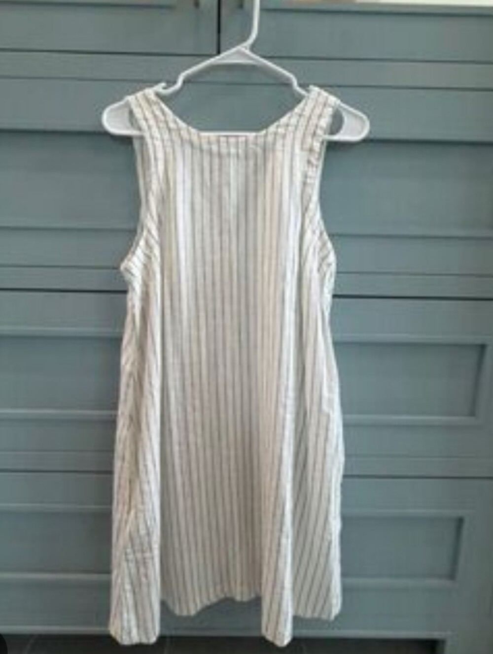 a new day Linen Shift Dress Plus Size 2X